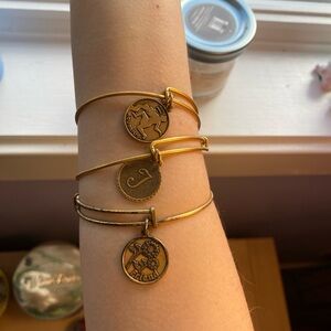 Alex & Ani charm bracelets